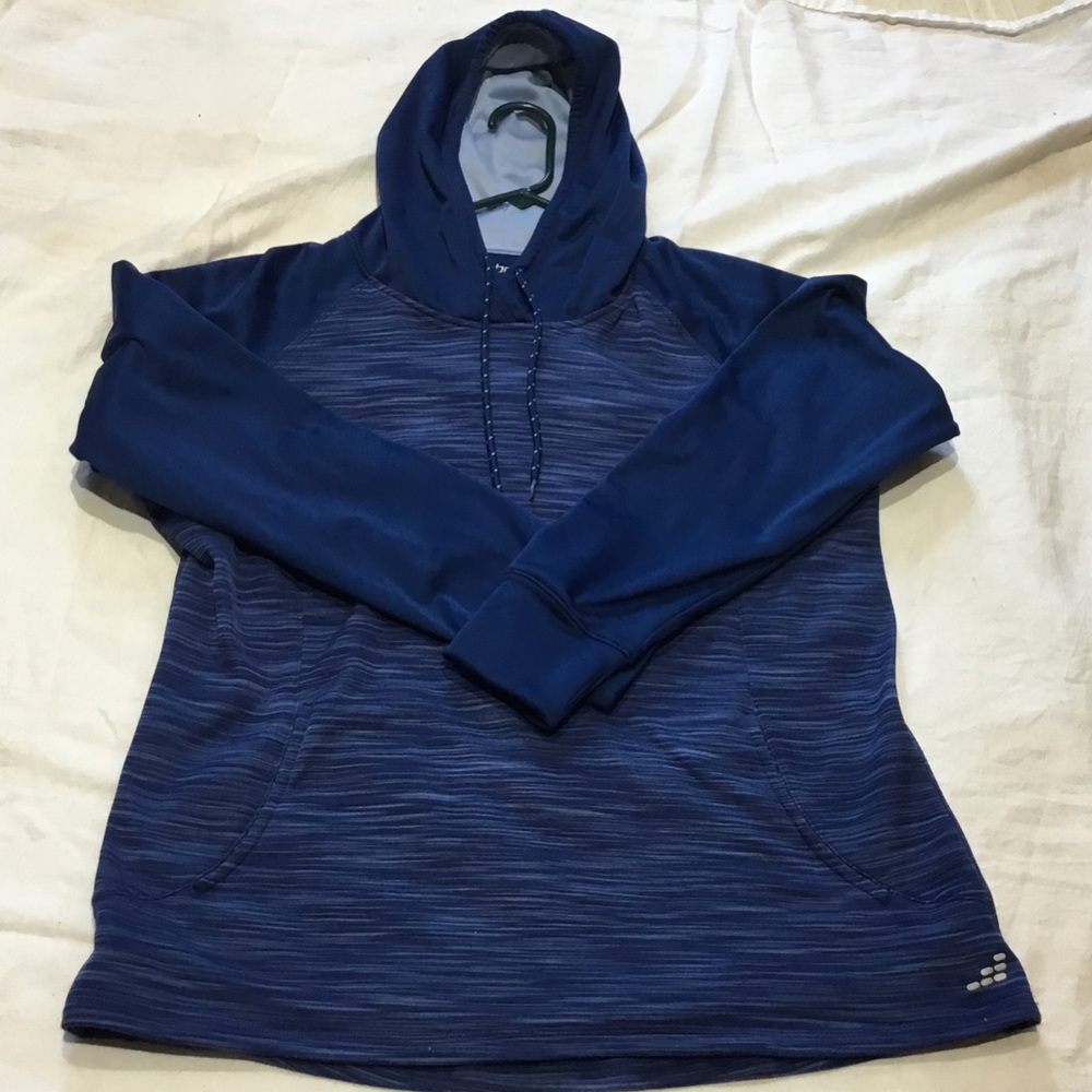 bcg Men's Two-Tone Navy Hooded Pullover